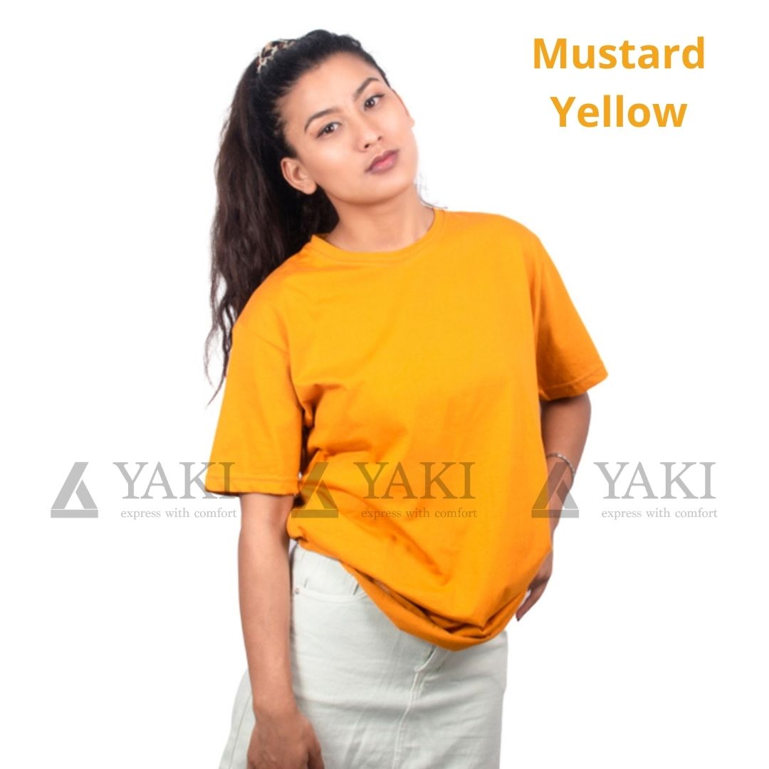 Mustard Yellow Yaki T-shirt