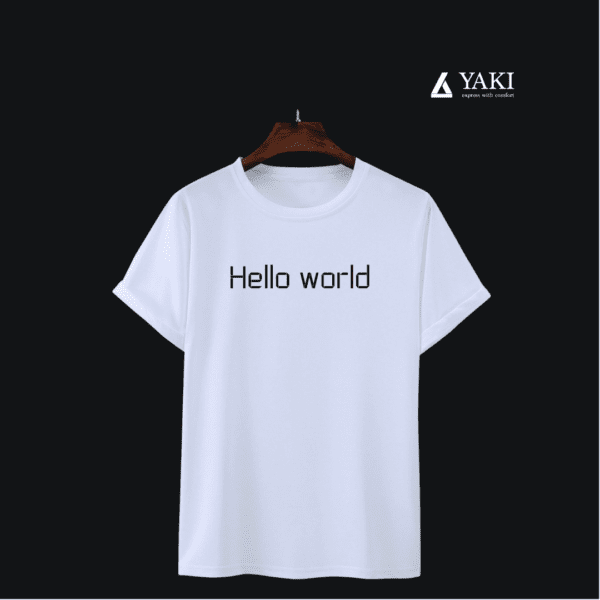Hello world white tshirt price in nepal (2)