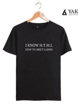 I know HTML Tshirt