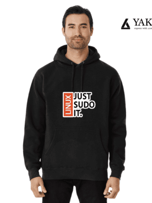 Linux Just do it men hoodie